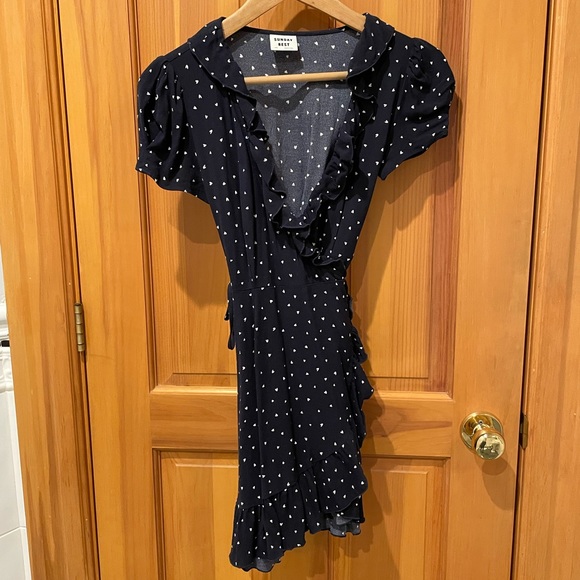 Sunday Best Ruffle Wrap Dress - Picture 4 of 6